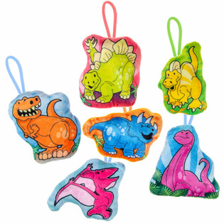 MIX PELUCHE DINOSAURI - 13.5 Cm. (24 pz.)