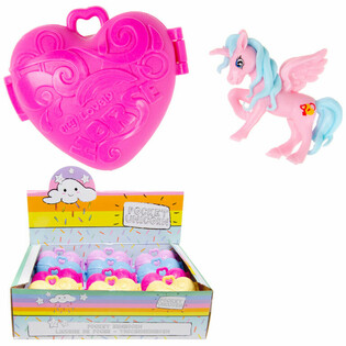 UNICORNO TASCABILE - IN SCATOLA A CUORE (12 pz.)