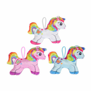 UNICORNO DI PELUCHE - 13.5 Cm. (24 pz.)