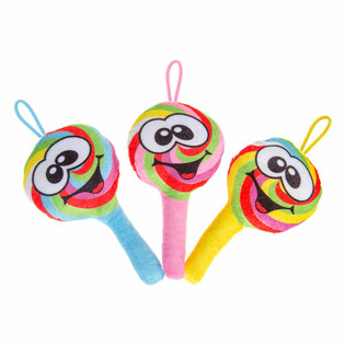 Lecca-lecca in peluche - 18 cm (24 pz.)