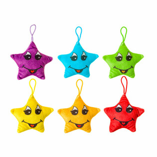 ALLEGRE STELLE DI PELUCHE - 12 cm (24 pz.)