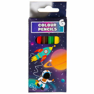 Set 6 Matite Colorate - Spazio (24 pz.)