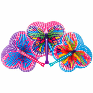 VENTAGLIO FARFALLA (12 pz.)