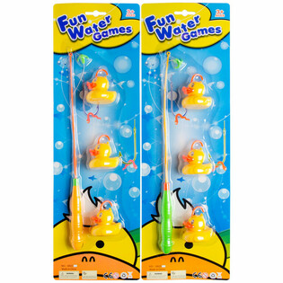 Gioco Pesca delle Paperelle con 3 Paperelle su Card (12 pz.)