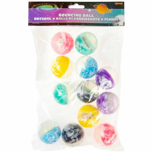 Palline Rimbalzanti Spazio / Cosmo Ø 4,5 cm (12 pz.)