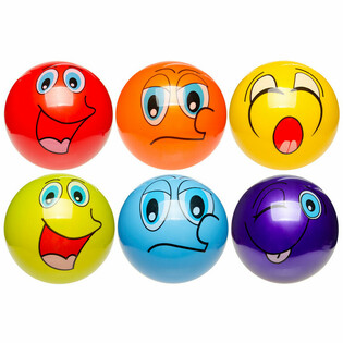 Pallone Facce Sorridenti Ø 23 cm (10 pz)