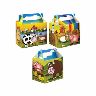 Scatola Menu Bimbo Fattoria – 14 x 9,5 x 18 cm (12 pz.)
