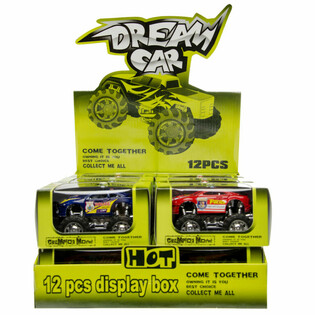Monster Truck della Polizia in Display (12 pz.)