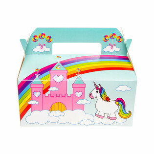 Box Menu Unicorno - 22,5 x 12 x 9,5 cm (24 pz)