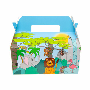 SCATOLA MEN&Ugrave; JUNGLE - 22,5 x 12 x 9,5 cm (24 pz.)