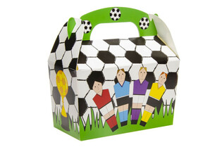 SCATOLINA PORTA DOLCETTI CALCIO 12x12.5x6 cm (12 pz.)