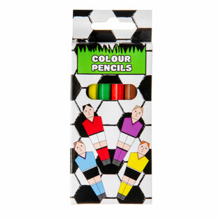 Set di 6 matite colorate - Calciatore (48 pz.)
