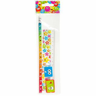 Set da disegno Smiley 4 pezzi (24 pz.)