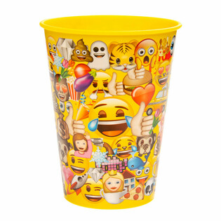 Bicchiere per Bevande / Coppetta Gelato Emoji - 260 ml (12 pz.)