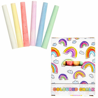 12 piccoli gessetti colorati in scatola (20 pz.)