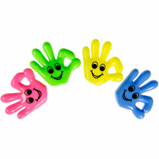 Fischietto a forma di mano OK (12 pz.)