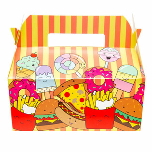 Scatole per Menu Fastfood - 22,5 x 12 x 9,5 cm (24 pezzi)