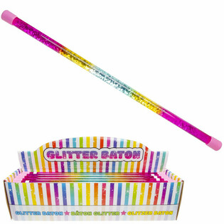 Bacchetta Glitter Arcobaleno in Display (36 pz.)