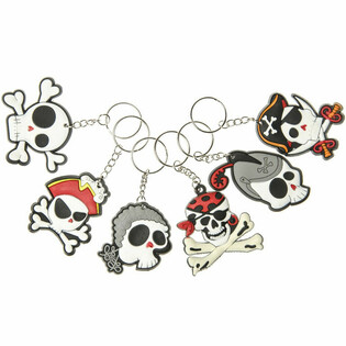 MIX PORTACHIAVI PIRATI (48 pz.)