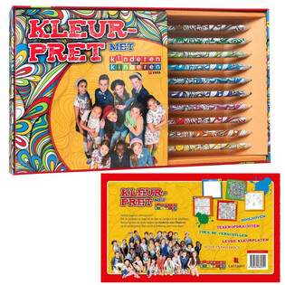 KINDEREN VOOR KINDEREN - Set per Colorare e Disegnare (6 pz.)