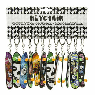 Portachiavi Skateboard per Dita (48 pz.)