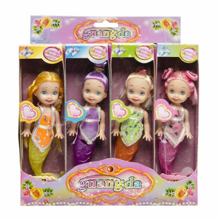 Bambole Sirenetta Mermaid in Display (16 pz.)