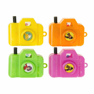 MACCHINE FOTOGRAFICHE GIOCATTOLO CON DIAPOSITIVE (36 pz.)