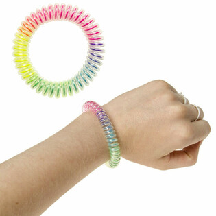Braccialetti Elastici Arcobaleno per Bambini (48 Pezzi)