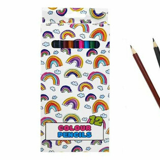Set Grande di 12 Matite Colorate