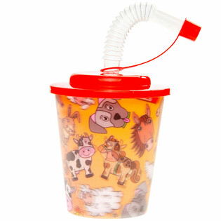 Bicchieri Fattoria con Cannuccia (12 pz.)