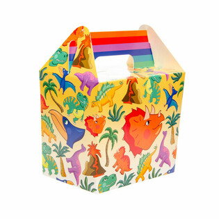 Scatola menu dinosauro / Scatolina regalo (12 pezzi)