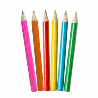 Set di 6 Matite Colorate 'Bambine'