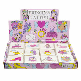 Tatuaggi Fun Principesse - Display da 48 Confezioni