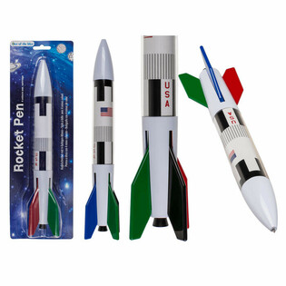 MEGA CONVENIENTE | Penna a Sfera Gigante XL a Razzo a 4 Colori (12 pz.)