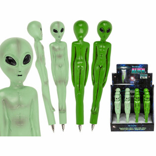Penne a Sfera Alien 3D in Display (12 pz.) - MEGA RISPARMIO