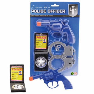 Set da Gioco Polizia su Card (confezione da 6)