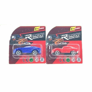 Mix Macchinine Sportive Pull Back su Blister (24 pz.)