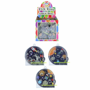 Mini Flipper Tema Spazio – Display da 108 pezzi