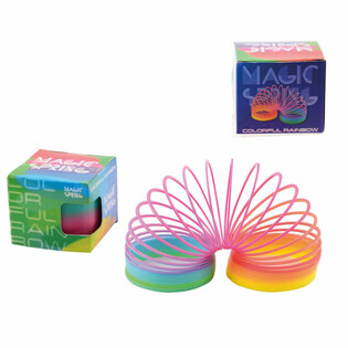 MOLLA MAGICA RAINBOW MAGIX / SLINKY IN SCATOLA &Oslash;7,5 CM (12 pz.)