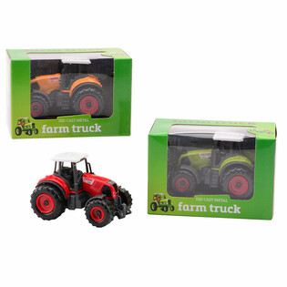 FARM MASTERS - TRATTORE DIE-CAST IN SCATOLA REGALO (12 pz.)