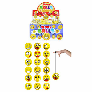 Display Palline in Spugna Smiley Return (24 pz.)