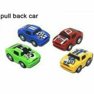 AUTO SPORTIVE PULL BACK - COLORI MISTI (48 pz.)
