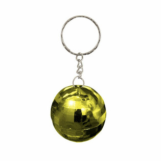 Portachiavi Palla da Discoteca Oro (12 pezzi)