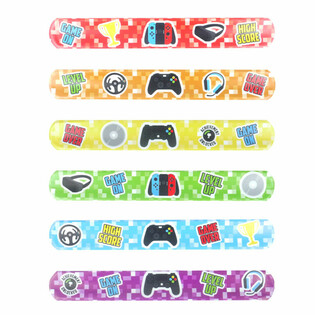 Braccialetti Slap Gamer - Mix (120 pezzi)