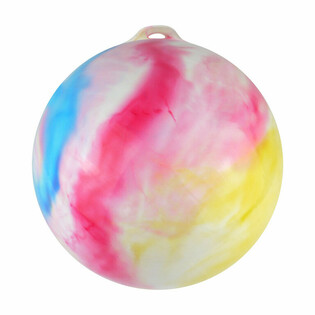 Palla Colorata Effetto Marmo Ø 25 cm con Gancio (12 pezzi)