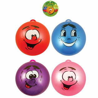 Palla Smiley Face Ø 23 cm con gancio (12 pz.)
