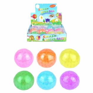 PALLA SQUEEZE CON GLITTER IN DISPLAY (12 pz.)