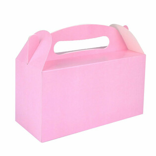 Scatola Menu - Rosa Pastello - 23x9.5x18 Cm (12 pz)