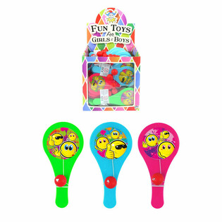 Gioco Paddle Bat Smiley - Display (96 pz.)
