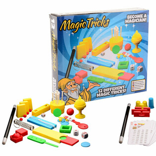 MAGIC TRICKS - GRANDE SCATOLA DI MAGIA CON 12 TRUCCHI